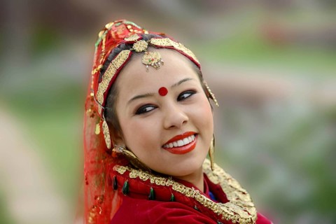 Tribal woman, sikkim, india, asia, mr#786