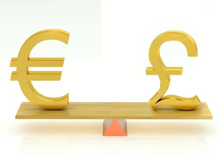 Balancing, euro currency and united kingdom, pound, india, asia