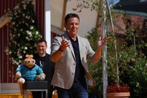 Stefan Mross (singer / presenter / entertainer) on the ARD TV programme Immer wieder sonntags,
