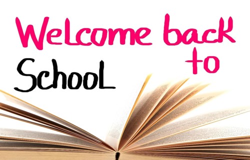 Back to school background