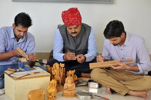 Mahesh jangid and mohit jangid, rohit jangid carving, jaipur, rajasthan, Asia, India, NO MR, Asia