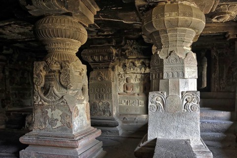 Ellora cave, aurangabad, maharashtra, India, Asia