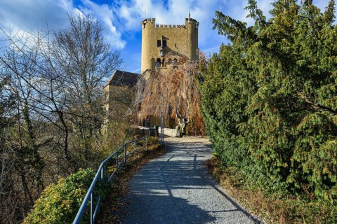 Roseburg Castle near Ballenstedt in Saxony-Anhalt Germany