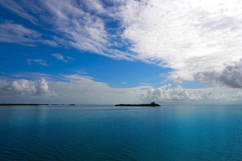 Holbox Yalahau also Conil lagoon in Quintana Roo Mexico