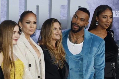 Lucy Paez, Jennifer Lopez, Niki Caro, Omari Hardwick and Yvonne Senat Jones at the Los Angeles