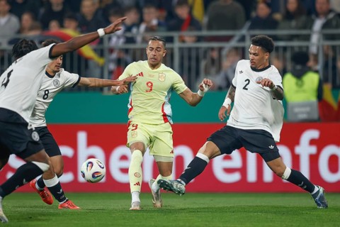 Football, U21, Friendly match, 2024/2025, Germany U21 vs. Spain U21, 25.03.2025, Merck-Stadion am