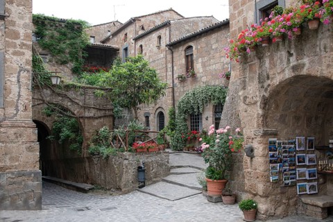 Civita di bagnoregio, landscape, italy