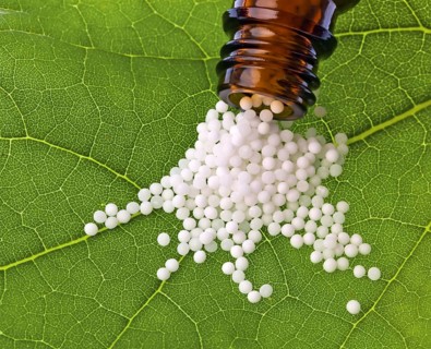 Globules for the treatment of diseases in gentle, alternative medicine. Tablets and medicines.