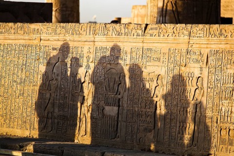 The picturesque double temple of Kom Ombo in Egypt, Africa. Austria