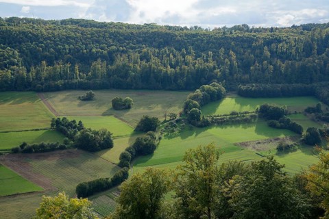 Jagsttal near Bächlingen, Langenburg-Bächlingen, Langenburg an der Jagst, Hohenlohe,