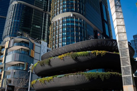 16 Sep 2018, Sydney, New South Wales, Australia, A view of modern residential buildings at
