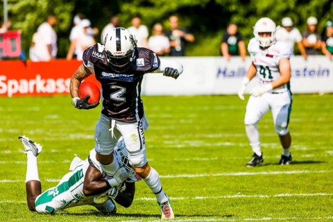 German Football League, Schwäbisch Hall Unicorns, Ingolstadt Duke im Optima-Sportpark Schwäbisch