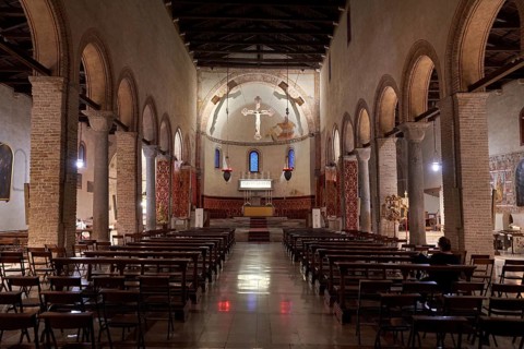 Cathedral of Caorle, Upper Adriatic, Italy, Europe