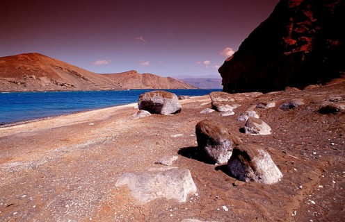 Le Goubet, Goubet Volcanoes, Djibouti, Djibouti, Africa, Afar Triangle, Gulf of Aden, Gulf of