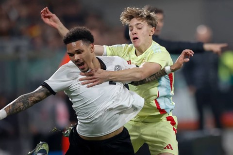 Football, U21, Friendly match, 2024/2025, Germany U21 vs. Spain U21, 25.03.2025, Merck-Stadion am