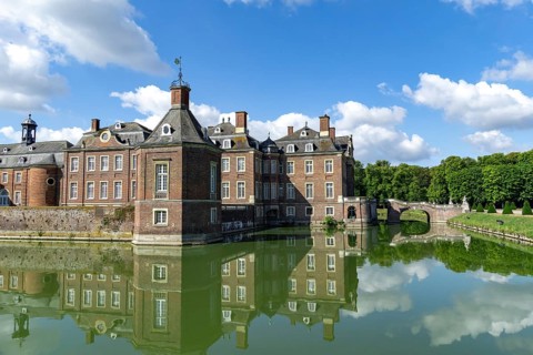 Schloss Nordkirchen, genannt Westfälisches Versailles, in Nordkirchen Deutschland