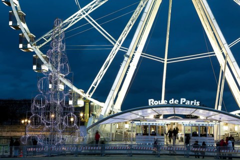 Grand wheel, Paris, France, Europe