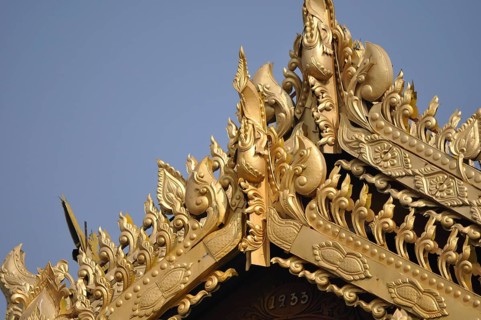 Temple decorations, burma