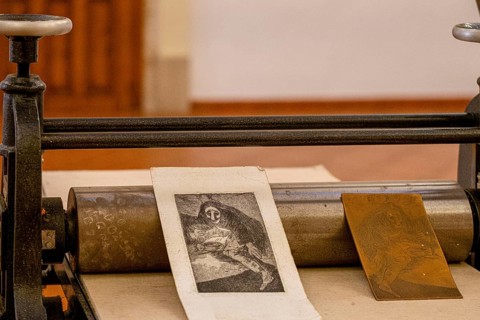 The disasters of war, 1810 -1814, Francisco de Goya, first printing of 1863, made by the Royal