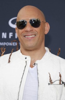 Vin Diesel at the premiere of Disney and Marvel's 'Avengers: Infinity War' held at the El Capitan
