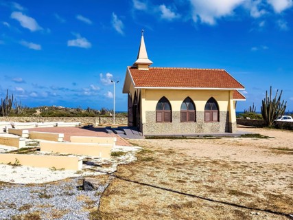 The Alto Vista Chapel is a place of pilgrimage on the island of Aruba