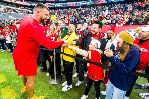 NFL International Series /Game : Miami Dolphins vs. Kansas City Chiefs on 05. Nov. 2023, in the