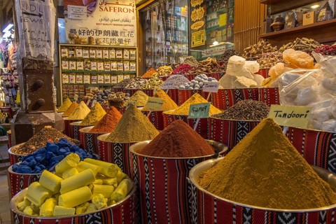 Spice Souk, Dubai, United Arab Emirates, Asia