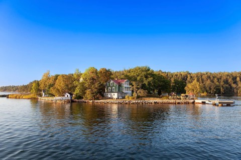Archipelago island, Stockholm archipelago, Stockholm, Sweden, Scandinavia, Europe