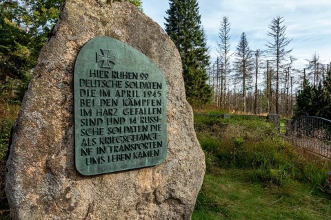 Military cemetery Oderbrück Harz