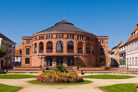 Theatre Municipal, Haguenau, Alsace, France, Europe