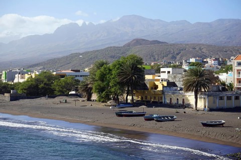 Praia de Bote, Porto Novo, Santo Antao, Cape Verde Islands, Cape Verde, Africa