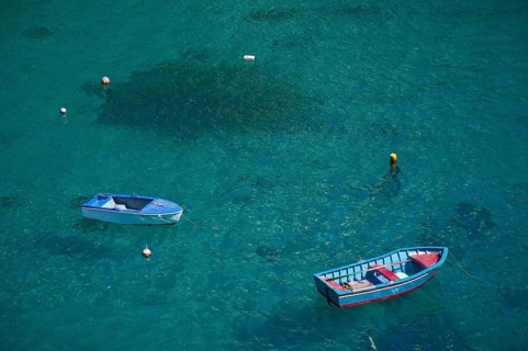 Rowboats, Xlendi, Gozo, Malta, Europe