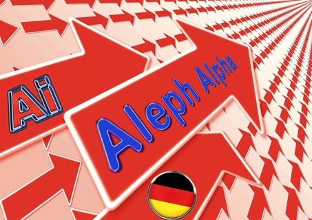 Symbol photo, Aleph Alpha, German AI company, AI, AI, ChatGBT, GPT4, OpenAI, chatbot, artificial