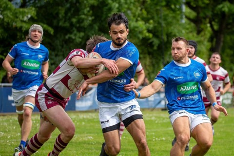 Rugby 1st Bundesliga South/West, Season 2024/25, Matchday 14: SC Neuenheim vs RSV Köln