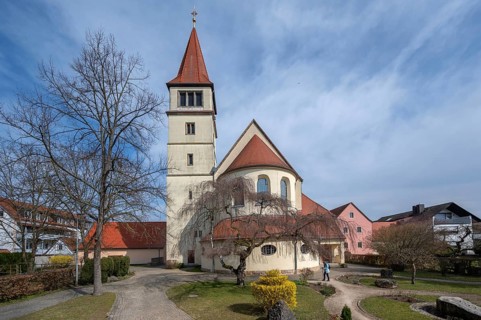 Parish garden of St Stephen's Church, completion of the church building in 1909, Art Nouveau
