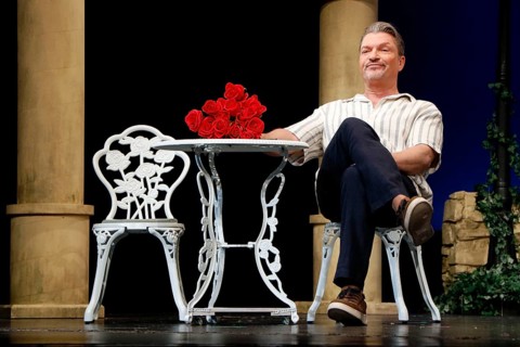 Hardy Krüger jr. at the photo rehearsal of Fisch sucht Fahrrad at the Schlossparktheater in Berlin