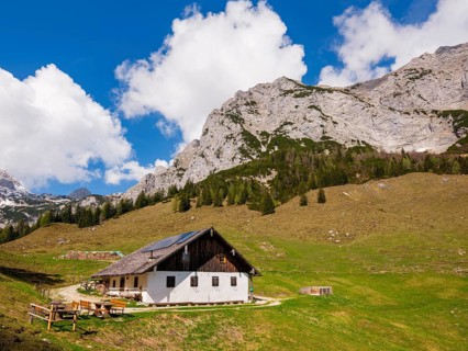 Halsalm, above the Reiteralpe, Ramsau bei Berchtesgaden, Berchtesgadener Land, Upper Bavaria,