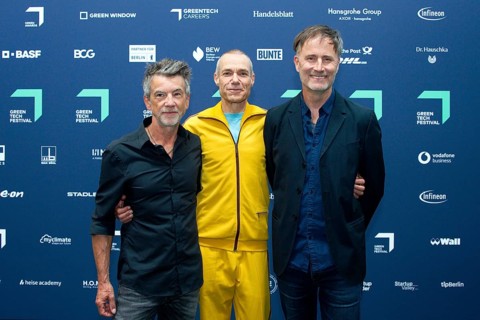 Dirk Darmstädter, Jörn-Christof Heilbut and Stefan Rager from The Jeremy Days, GREEN AWARD 2025,