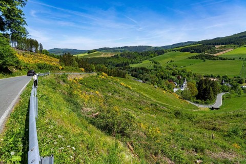 Kleine Landstraße, Hartmeckestraße, above Brunskappel, district of Oldsberg in the