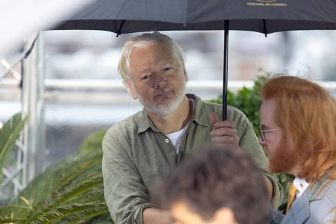 Cannes, France - 20.5.2024: Julian Assange during the - The Six Billion Dollar Man - Photocall
