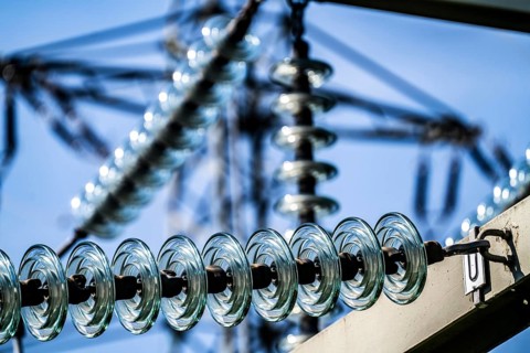 Transformer station, from Westnetz, here different voltage levels of electric current are