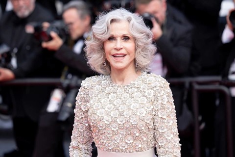 Cannes, France - 22.5.2024: Jane Fonda on the red carpet during the Closing Ceremony at the 78th