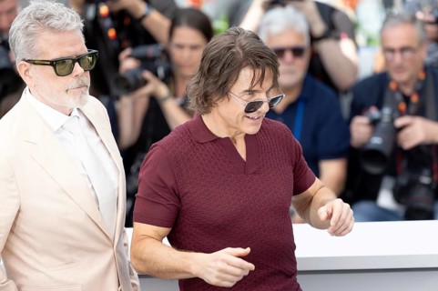 Cannes, France - 14.5.2024: Christopher McQuarrie and Tom Cruise during the Photo Call for MISSION: