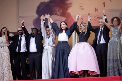 Cannes, France - 24.5.2024: Juliette Binoche, Jury President of the 78th Cannes Film Festival, and