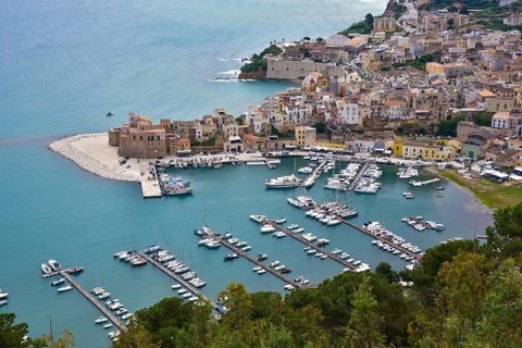 Marina of Castellammare del Golfo, Sicily, Italy, Europe