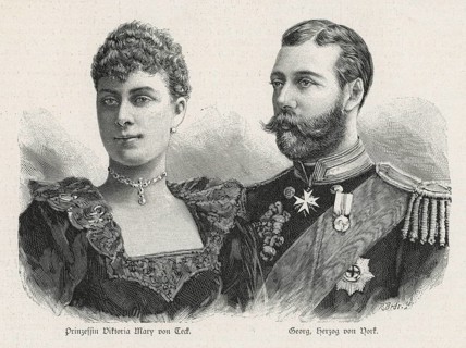 George V. King of the United Kingdom and the British Dominions and Emperor of India, born 3 june