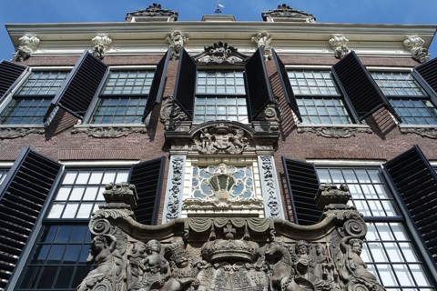 Town hall in Sneek. Friesland, Netherlands