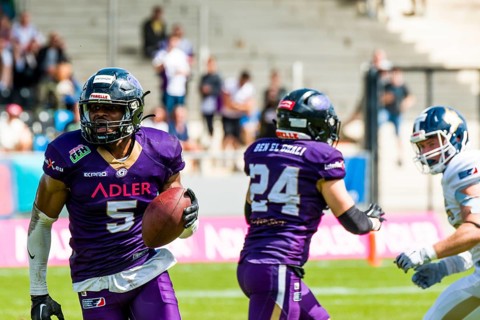 European League of Football, ELF/ Game :   Fehervar Enthroners at  Frankfurt Galaxy on July. 30.