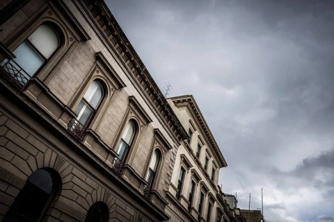 BALLARAT, AUSTRALIA, April 8 2023: The iconic architecture of the country Victorian town of