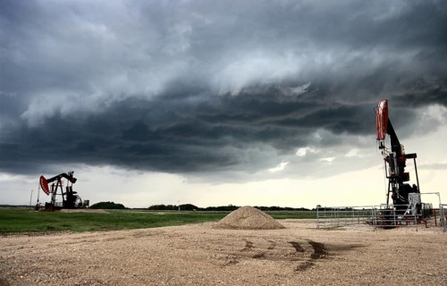 Prairie Storm Clouds Canada Saskatchewan Summer Warnings